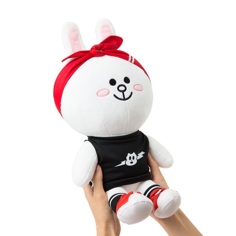 Amazon.co.jp: Line Friends用Hiphopコニーぬいぐるみ人形プラッシュ